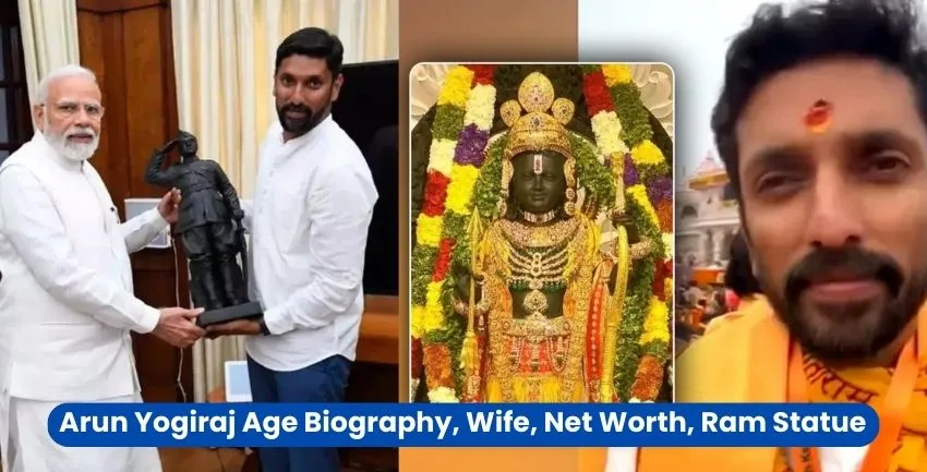 Arun Yogiraj Age Biography, Wife, Net Worth, Ram Statue