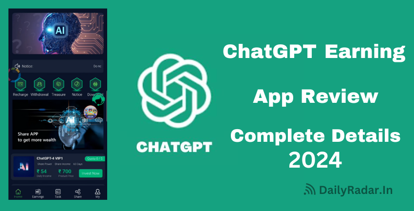 ChatGPT Earning App Review: Complete Details