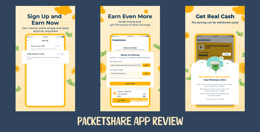 PacketShare App Review Complete details