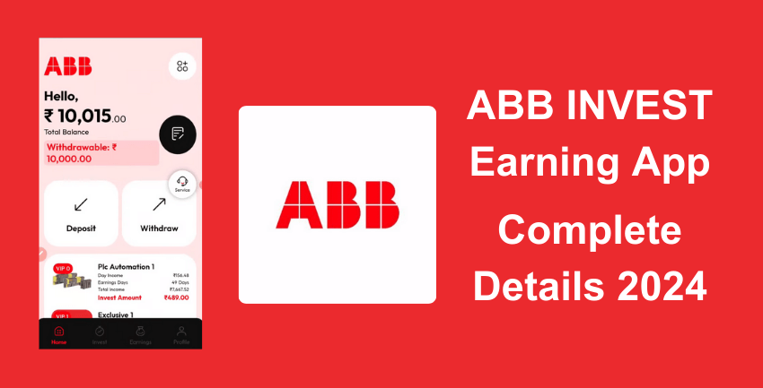ABB INVEST Earning App Review Complete Details 2024