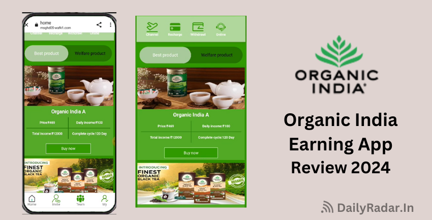 Organic India Earning App